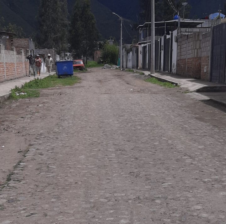 Barrio La Primavera a la espera de adoquinados