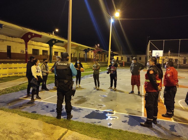 En Antonio Ante realizan controles para precautelar la seguridad ciudadana