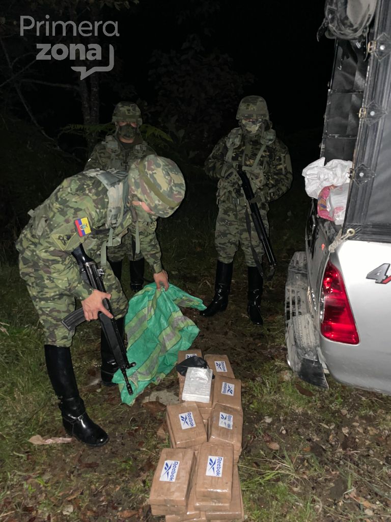 Decomiso de casi media tonelada de cocaína en Sucumbíos