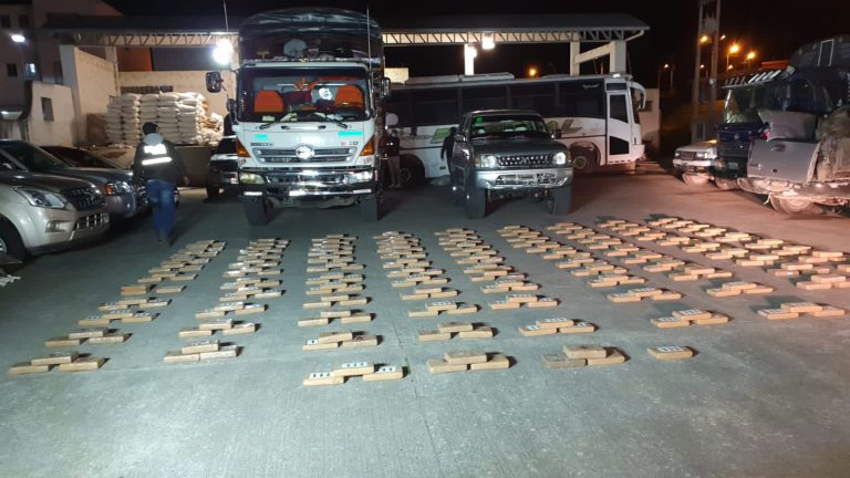 Cosecha narcótica: más de 300 kilos de cocaína ocultos en quintales de papa