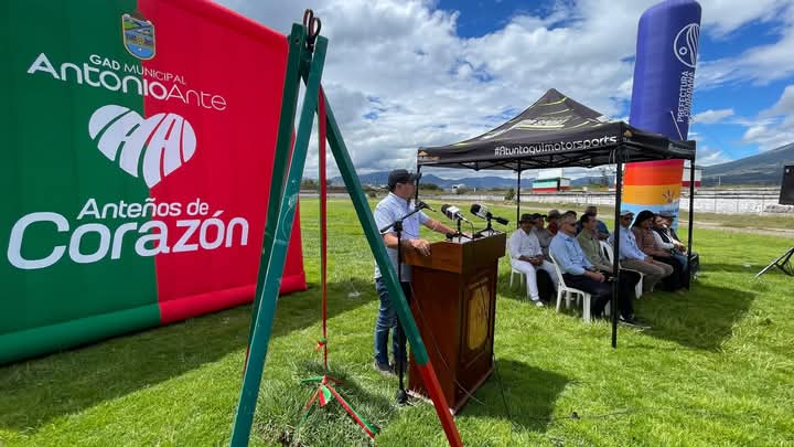 INICIO DE LA INTERVENCIÓN DE LA REMODELACIÓN DEL ESTADIO JAIME TERÁN JARAMILLO EN ANTONIO ANTE