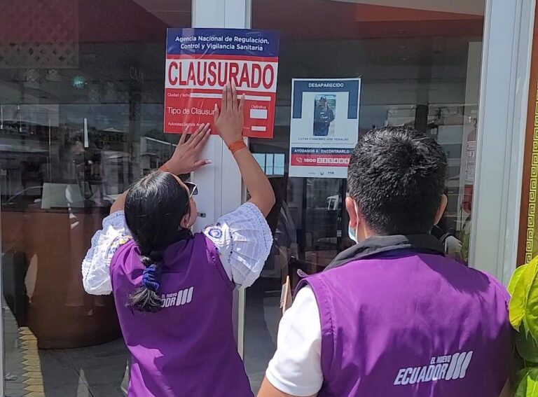 ARCSA CLAUSURA CHIFA EN ANTONIO ANTE POR FALTA DE HIGIENE Y PRESENCIA DE PLAGAS