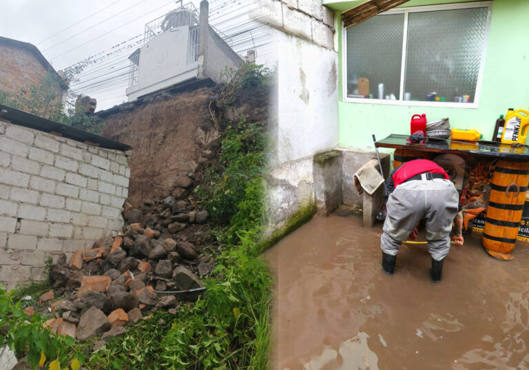 LLUVIAS CAUSAN ESTRAGOS EN VARIOS SECTORES DE IBARRA