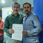 LA ALCALDÍA DE TODOS, FIRMA CONVENIO PARA LA CONSTRUCCIÓN DE PUENTE EN QUEBRADA DE LA COMUNIDAD DE SANTA ROSA