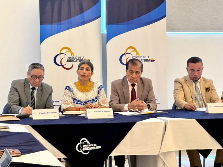 MESAS DE JUSTICIA Y GÉNERO, Y DE NIÑEZ Y ADOLESCENCIA ACORDARON ACCIONES PARA GARANTIZAR UN ACCESO INCLUSIVO A LA JUSTICIA EN IMBABURA