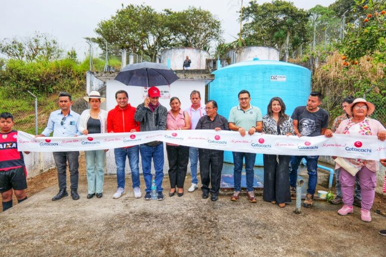 DOS NUEVOS SISTEMAS DE AGUA FUERON ENTREGADOS EN GARCÍA MORENO