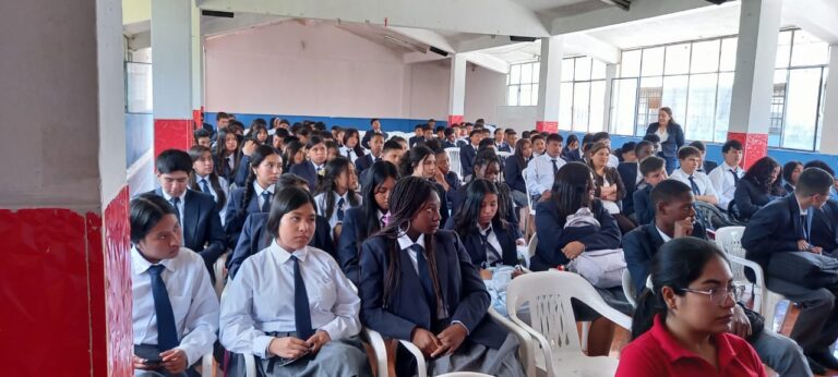 PROYECTO “IBARRA LIBRE DE VIOLENCIA” SE EJECUTA EN LA UNIDAD EDUCATIVA MARIANO SUÁREZ VEINTIMILLA