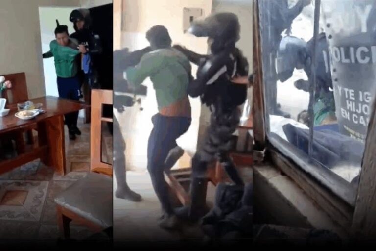 DETENCIÓN POR ATAQUE CON BOMBA MOLOTOV EN EL NORTE DE QUITO GENERA DENUNCIAS POR PRESUNTO ABUSO POLICIAL