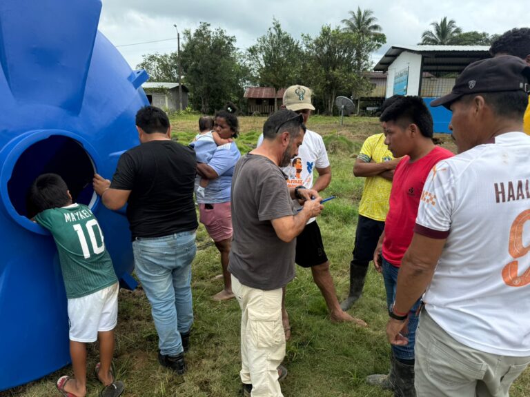 FUNDACIÓN TIERRA PARA TODOS SUIZA-ECUADOR GARANTIZA AGUA SEGURA PARA LA COMUNIDAD FRONTERIZA LA CADENA Y DEVUELVE ESPERANZA